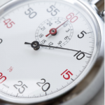 A stop watch for your exercise routine