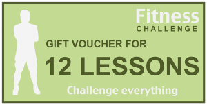 Personal Trainer gift voucher 12 lessons