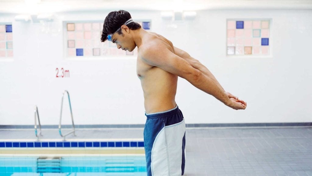 Swimming Cardio Strengthening Core Muscles