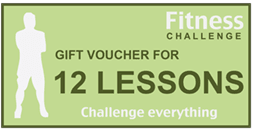 Gift voucher for 12 personal training sessions
