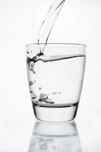 Drink between 6-8 glasses of water a day