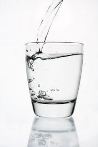 Drink between 6-8 glasses of water a day